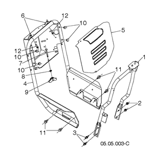 Part Location Diagram of 597656701 Husqvarna Stud