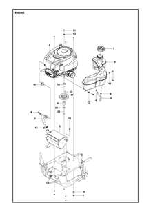 Part Location Diagram of 544400401 Husqvarna Screw