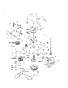 Engine plate Diagram and Parts List for MZ5425S 250212 Husqvarna Lawn Mower