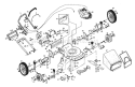 Page A Diagram and Parts List for 56HT 56 HT 954140038A -1997-07 Husqvarna Lawn Mower