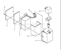 Part Location Diagram of 532086334 Husqvarna Battery Bracket