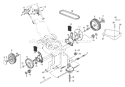Page B Diagram and Parts List for 56SFE 56 SFE 954065401 - C 1995-04 Husqvarna Lawn Mower