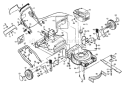 Part Location Diagram of 532156380 Husqvarna Back Plate