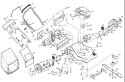 Page C Diagram and Parts List for 56SF 56 SF 954077101A -1995-10 Husqvarna Lawn Mower
