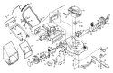 Page B Diagram and Parts List for 56SF 56 SF 954140043A -1998-02 Husqvarna Lawn Mower
