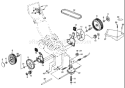 Page A Diagram and Parts List for 56SF 56 SF HH -1996-02 Husqvarna Lawn Mower