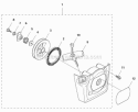 Starter Diagram and Parts List for 570BTS 2011-05 Husqvarna Leaf Blower / Vacuum