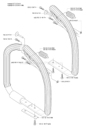 Page J Diagram and Parts List for 575 XP EPA 2004-09 Husqvarna Chainsaw