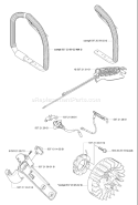 Page K Diagram and Parts List for 575 XP EPA 2004-09 Husqvarna Chainsaw