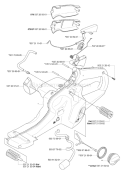 Page P Diagram and Parts List for 575 XP EPA 2004-09 Husqvarna Chainsaw