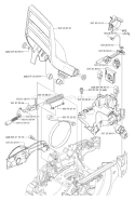 Page C Diagram and Parts List for 575 XP EPA 2004-09 Husqvarna Chainsaw