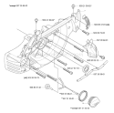 Page H Diagram and Parts List for 575 XP EPA 2004-09 Husqvarna Chainsaw