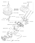 Page A Diagram and Parts List for 570EPA 570 EPA 2005-04 Husqvarna Chainsaw