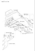 Page M Diagram and Parts List for 570 2007-01 Husqvarna Chainsaw
