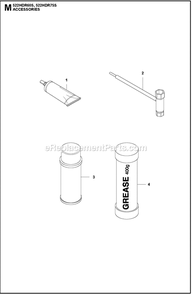 Accessories Diagram and Parts List for 522HDR75S  Husqvarna Trimmer