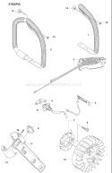 Page O Diagram and Parts List for 570 2008-08 Husqvarna Chainsaw