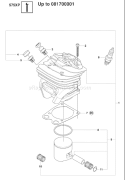 Page A Diagram and Parts List for 576 XP EPA 2008-08 Husqvarna Chainsaw