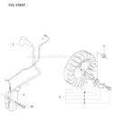 Page L Diagram and Parts List for 570 2008-08 Husqvarna Chainsaw