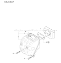 Part Location Diagram of 544030201 Husqvarna Muffler Assembly