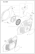 Part Location Diagram of 504094101 Husqvarna Label