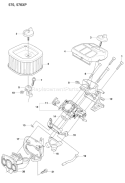Page A Diagram and Parts List for 570 2008-08 Husqvarna Chainsaw