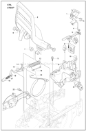 Part Location Diagram of 537202701 Husqvarna Chain Brake