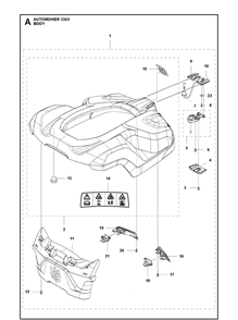 Part Location Diagram of 580497301 Husqvarna Insert