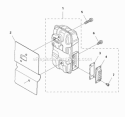 Starter Diagram and Parts List for 580BFS 2011-05 Husqvarna Leaf Blower / Vacuum