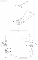 Accessories Diagram and Parts List for 580BTS 2011-05 Husqvarna Leaf Blower / Vacuum