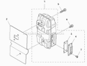 Muffler Diagram and Parts List for 580BTS 2011-05 Husqvarna Leaf Blower / Vacuum
