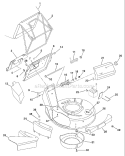 Page F Diagram and Parts List for 580RSW 580 RSW 2000-11 Husqvarna Lawn Mower