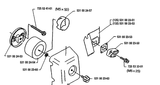 Part Location Diagram of 725534001 Husqvarna 