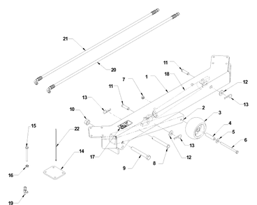 Attachments/General Assembly Diagram and Parts List for BZ6134D (968999214)(2003-03) Husqvarna Lawn Mower