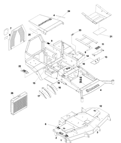 Part Location Diagram of 539108497 Husqvarna Decal, HOT