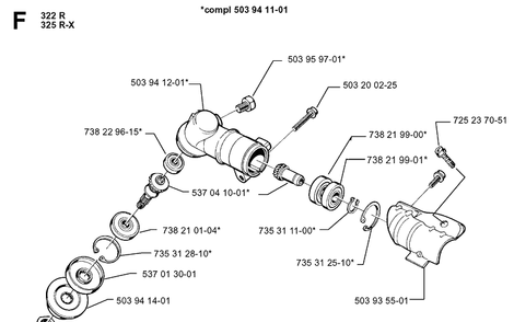 Part Location Diagram of 532448144 Husqvarna 