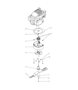 Part Location Diagram of 504052201 Husqvarna Washer