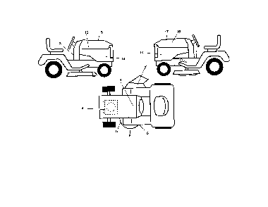 Part Location Diagram of 585938001 Husqvarna Decal side panel