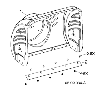 Auger Housing And Impeller 6 Diagram and Parts List for ST327 (96193012701)(2019-04) Husqvarna Snow Blower
