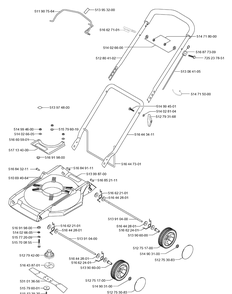 Part Location Diagram of 516605901 Husqvarna Protector