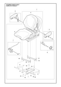 Part Location Diagram of 591054201 Husqvarna Belt