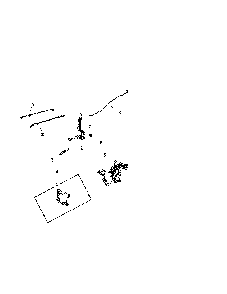 Engine controls Diagram and Parts List for 91738451B  Husqvarna Lawn Mower