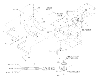 Part Location Diagram of 539106962 Husqvarna SPACER MODELS iZ4217, iZ4819, iZ4217C, iZ4821BF, iZ4821, iZ5223 VAN