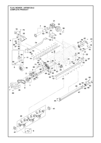 Complete Product Diagram and Parts List for ARFM5120V2  Husqvarna Lawn Tractor Accessories