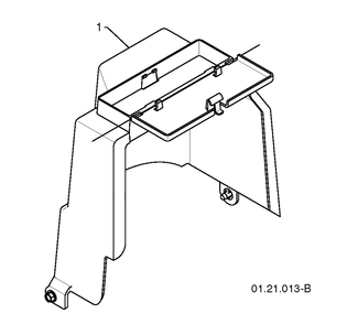 Cover Diagram and Parts List for 5524ST 2010-04 Husqvarna Snow Blower