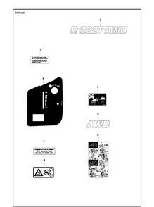 Part Location Diagram of 578392507 Husqvarna Decal