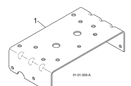 Chassis / Engine / Pulleys - A 1 Diagram and Parts List for 15530SBXLS (96193004001)(2009-06) Husqvarna Snow Blower