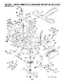 Mower Deck / Cutting Deck Diagram and Parts List for 2042LS (96043004200)(2008-01) Husqvarna Lawn Tractor