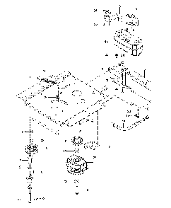 Engine mounting/guards/muffler Diagram and Parts List for 967924801-00  Husqvarna Lawn Mower