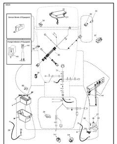 Electrical Diagram and Parts List for TC130 (96051019700)(2019-05) Husqvarna Lawn Tractor