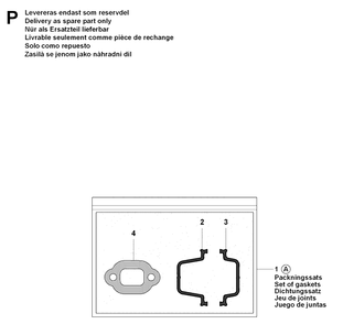 Accessories Diagram and Parts List for 435 20081800001-20090400000 Husqvarna Chainsaw